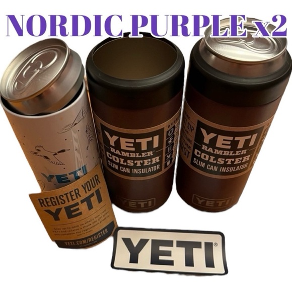 Yeti Colster Slim Can 12oz NORDIC PURPLEYeti Rambler Colster Slim